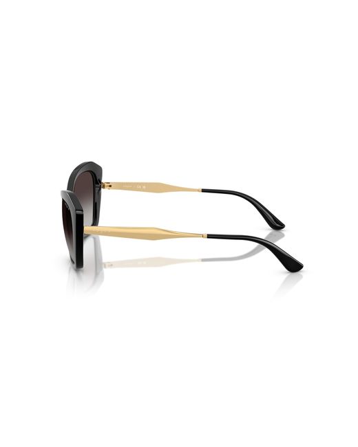 Vogue Eyewear Black Vo5626S W44/8G Sunglasses Nylon Geometric Normal Shaded