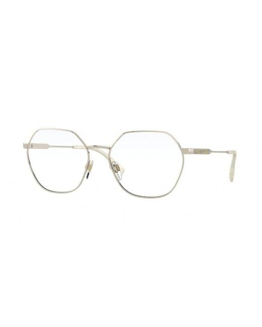 Burberry Black Be1350 Erin 1315 Optical Frames Metal Geometric