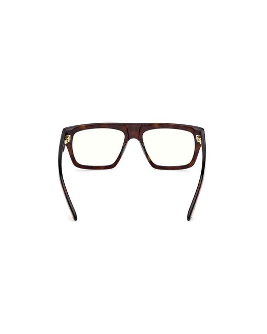 Tom Ford Black Ft6084-B 052 Optical Frames Acetate Squared Normal for men