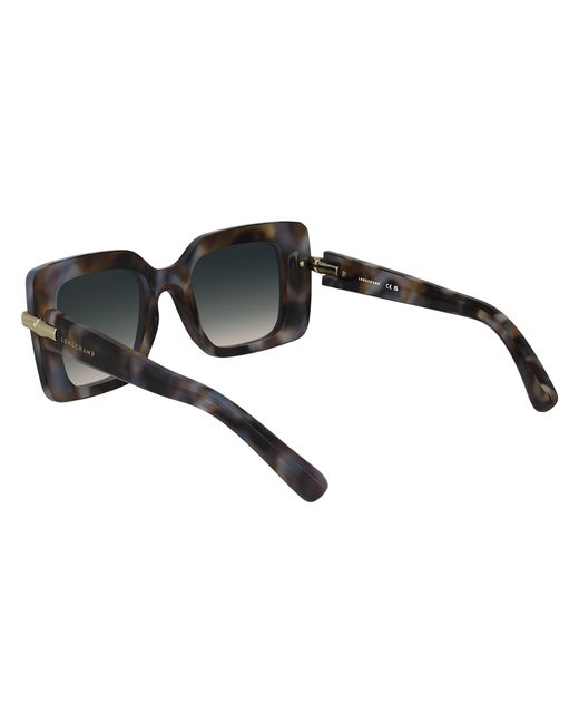 Longchamp Black Lo776S 430 Sunglasses Acetate Squared Normal