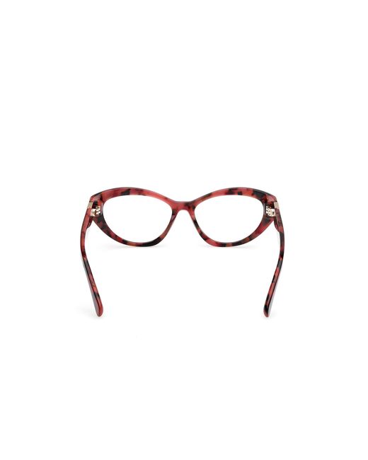 MAX&Co. Black Mo5176 054 Optical Frames Acetate Cat Eye Normal