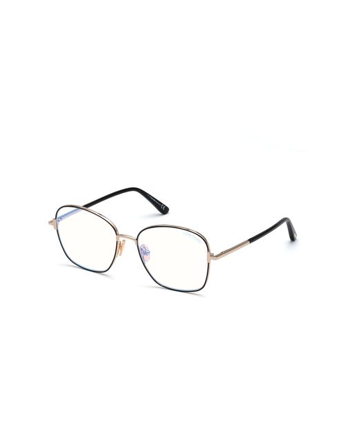 Tom Ford Black Ft5685-B 001 Optical Frames Metal Geometric Normal