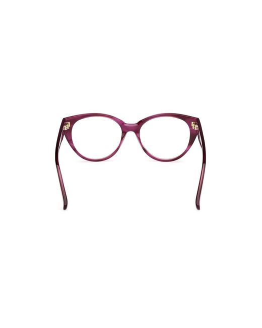 Max Mara Black Mm5161 083 Optical Frames Acetate Round Normal