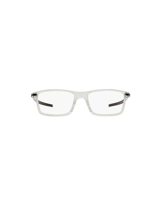 Oakley Black Ox8050 Pitchman 805002 Optical Frames Plastic Squared for men