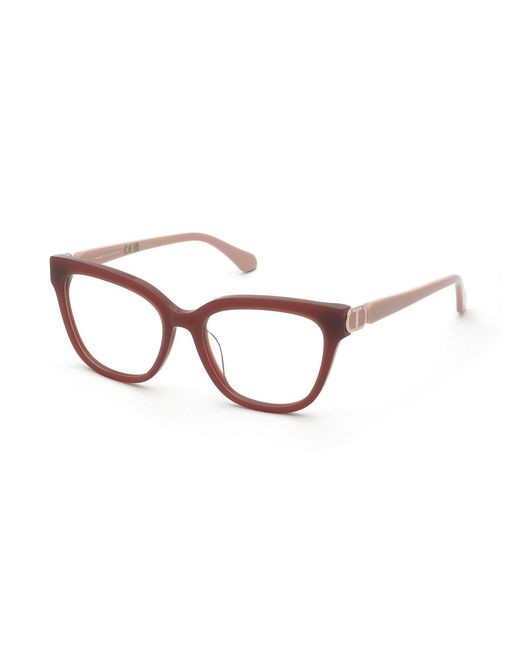Twinset Black Vtw083 099P Optical Frames Acetate Squared