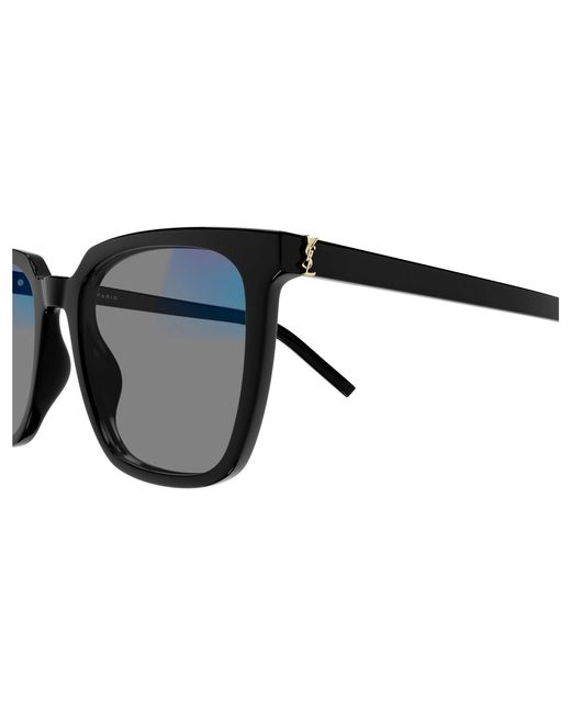 Saint Laurent Black Sl M146 004 Sunglasses Acetate Transparent Squared Fotocromatico