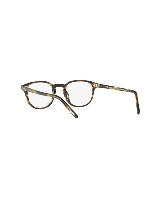 Oliver Peoples Black Ov5219 Fairmont 1003 Optical Frames Acetate Transparent Cat Eye Normal for men