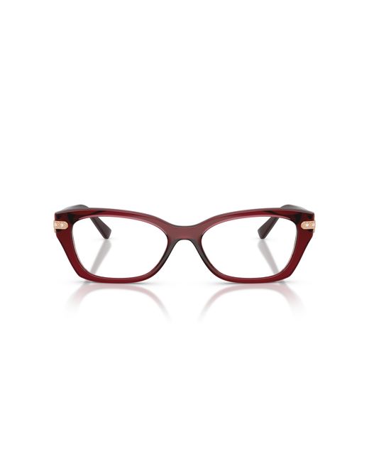 Vogue Eyewear Black Vo5704B 3286 Optical Frames Nylon Transparent Cat Eye Normal