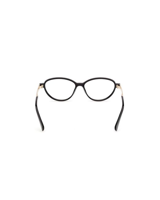 MAX&Co. Black Mo5219 001 Optical Frames Injected Round Normal