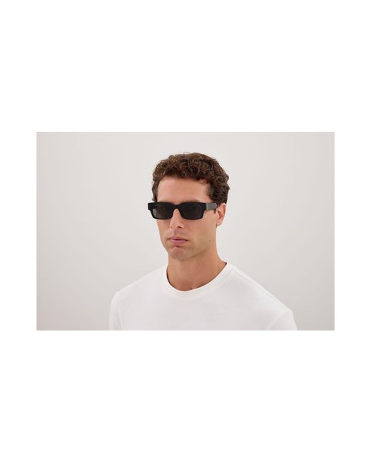 Gucci Black Gg2084S 001 Sunglasses Injected Squared for men