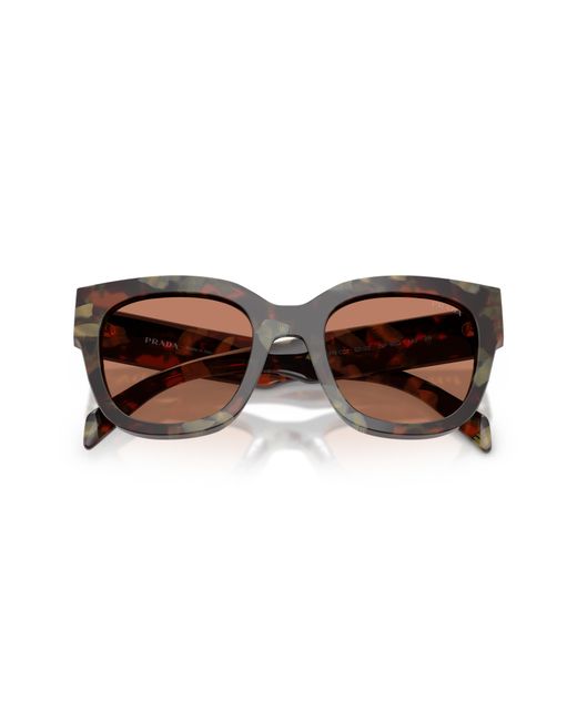 Prada Black Pr C04S 22F90Q Sunglasses Acetate Squared Normal