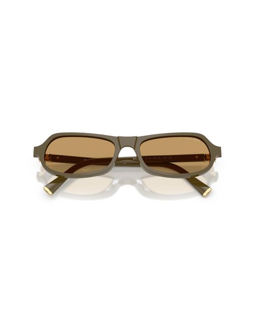 Miu Miu Black Mu B10Su 25L10Y Sunglasses Acetate Geometric Normal