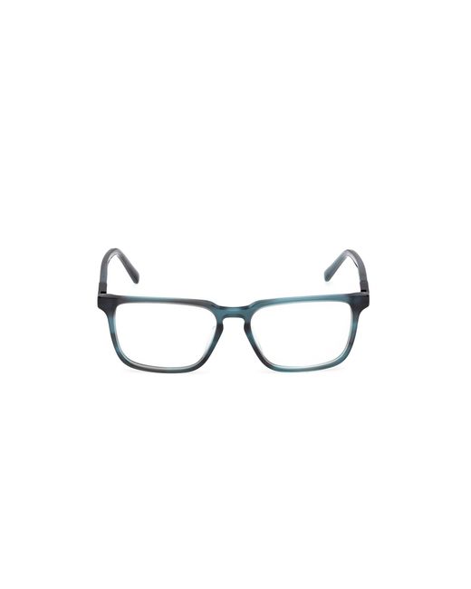 Timberland Black Tb50072-H 092 Optical Frames Acetate Squared Normal for men