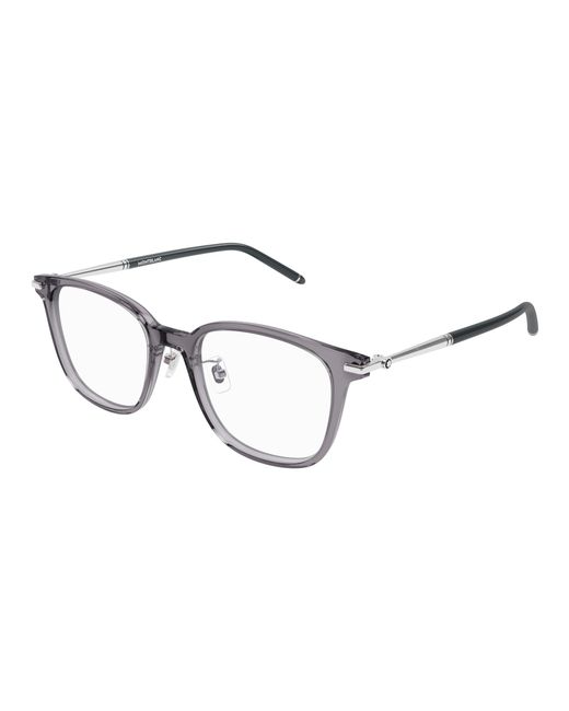 Montblanc Black Mb0247Ok 005 Optical Frames Acetate Squared for men