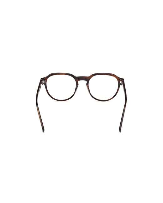 Timberland Black Tb50032 048 Optical Frames Acetate Round Normal for men