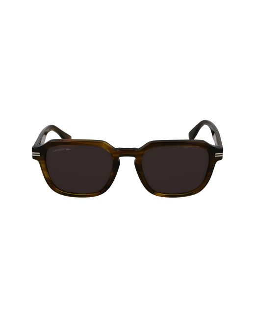 Lacoste Black L6046S 275 Sunglasses Acetate Squared Normal for men
