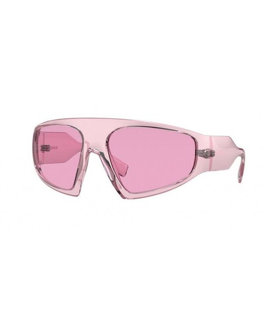 Burberry Pink Be4369 Auden 4015/5 Sunglasses Plastic Geometric Normal for men