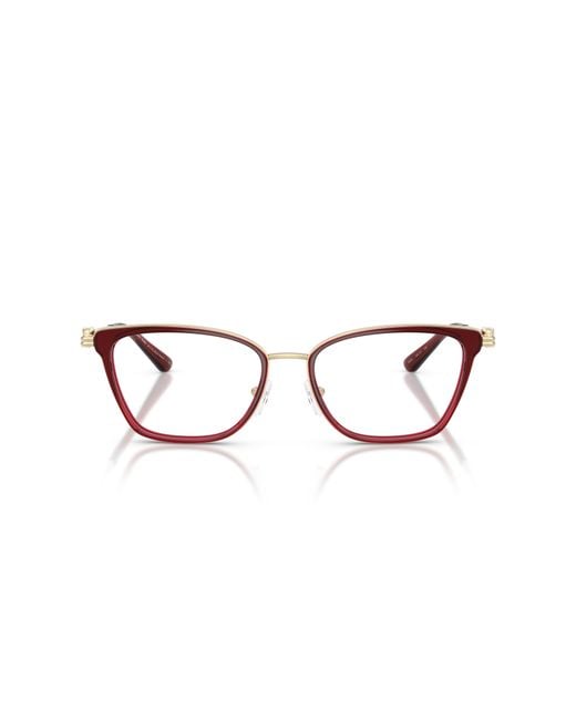 Michael Kors Black Mk3102 Myrtle Beach 3949 Optical Frames Metal Transparent Squared Normal