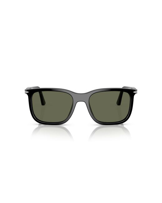 Persol Black Po3357S Renzo 95/58 Sunglasses Acetate Squared Polarized