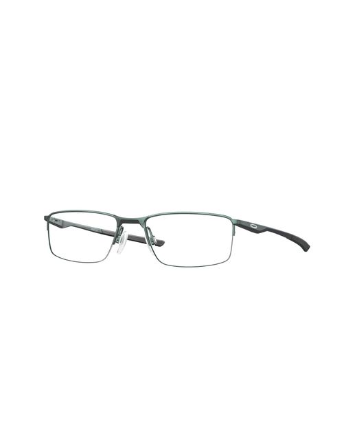Oakley Black Ox3218 Socket 5.5 321812 Optical Frames Metal Transparent Squared Normal for men