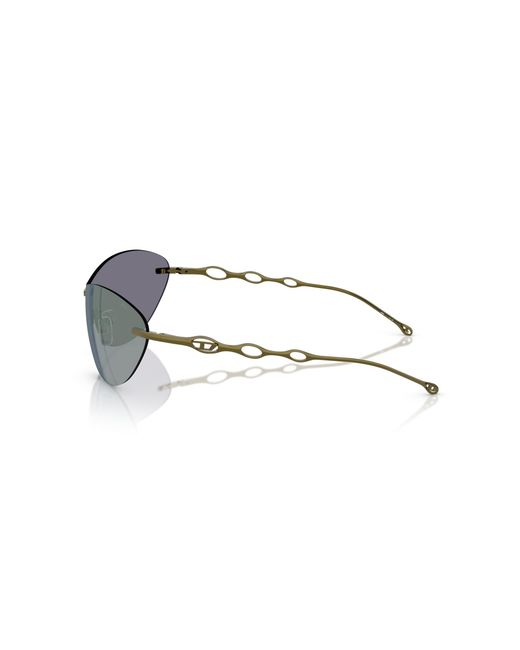 DIESEL Black Dl1006 114/J2 Sunglasses Metal Round Normal