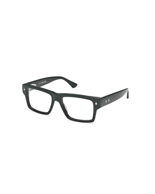 Web Black We5415 096 Optical Frames Acetate Squared Normal for men