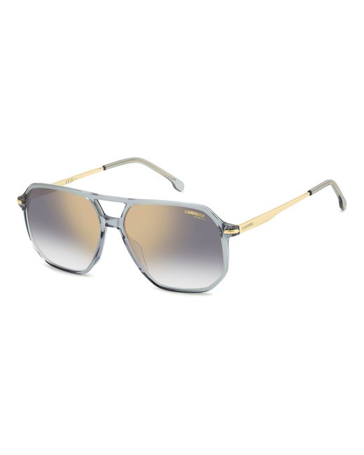 Carrera Black 324/S Kb7/Fq Sunglasses Acetate/ Geometric Mirror for men