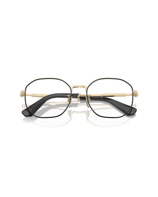 Burberry Black Be1387D 1326 Optical Frames Metal Geometric Normal for men