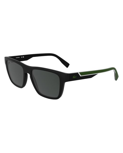 Lacoste Black L6058S 002 Sunglasses Bio-Inject Squared Normal for men