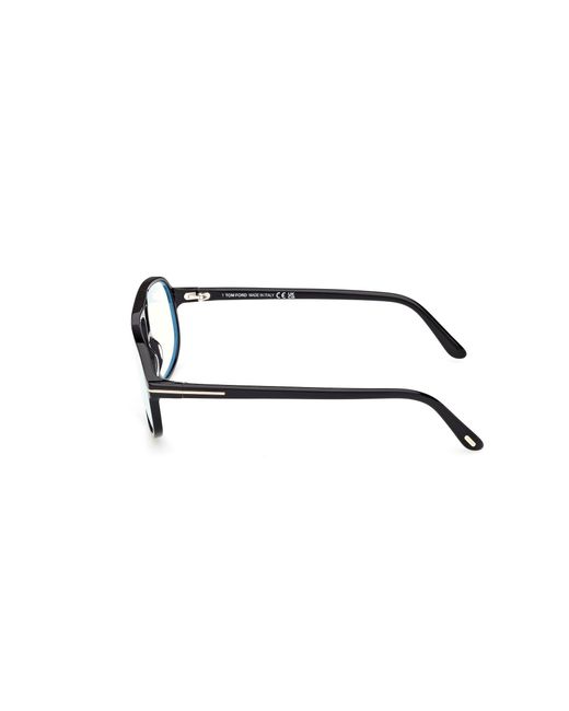 Tom Ford Black Ft6082-B 052 Optical Frames Acetate Squared Normal for men