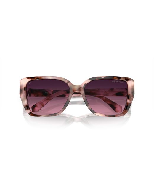 Michael Kors Black Mk2199 Acadia 3946F4 Sunglasses Acetate Squared Polarized Shaded