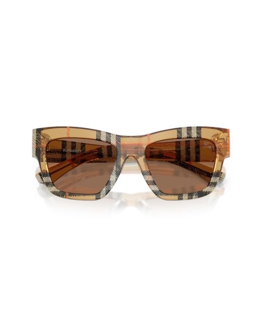 Burberry Black Be4449 414673 Sunglasses Acetate Squared Normal