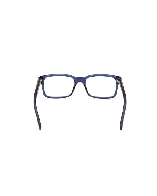 Timberland Black Tb50001-H 020 Optical Frames Injected Squared Normal for men