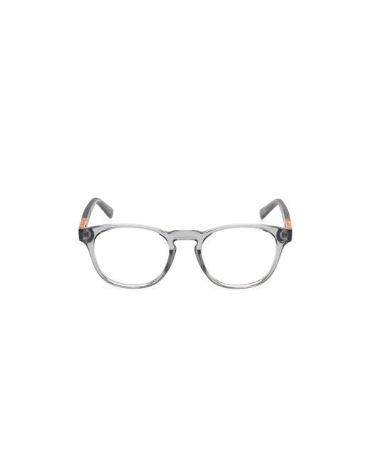 Timberland Black Tb50003 020 Optical Frames Injected Round Normal for men