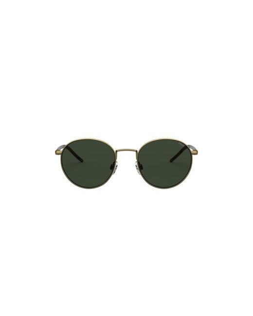 Polo Ralph Lauren Green Ph3133 932471 Sunglasses Metal Pantos Normal for men