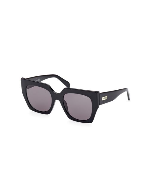 Emilio Pucci Black Ep0197 01A Sunglasses Acetate Butterfly Normal