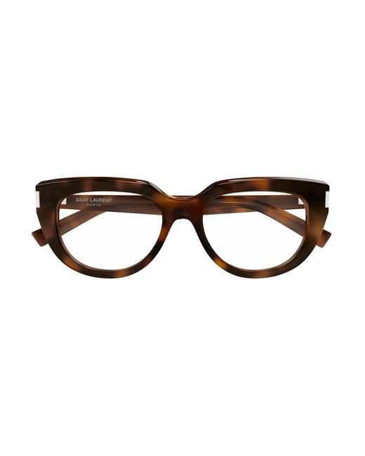 Saint Laurent Black Sl 828 003 Optical Frames Acetate Transparent Cat Eye