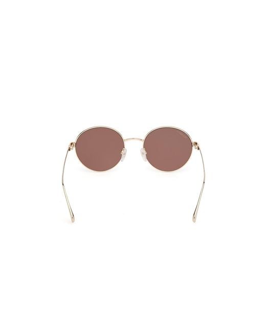 MAX&Co. Metallic Mo0166 32A Sunglasses Metal Round Normal