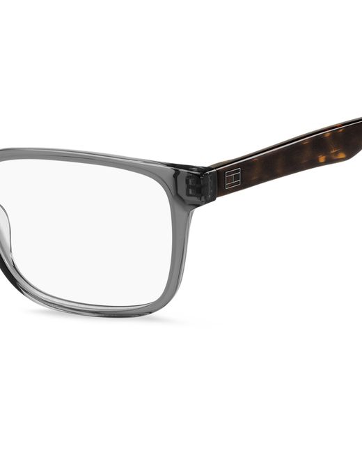 Tommy Hilfiger Black Th 2075 Kb7 Optical Frames Bio-Cecid Squared for men