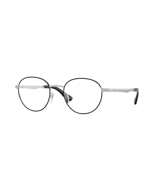Persol Black Po2460V 1074 Optical Frames Metal Transparent Pantos Normal for men