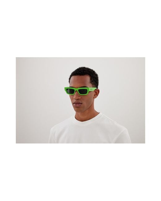 Gucci Green Gg1838S 004 Sunglasses Acetate Squared for men