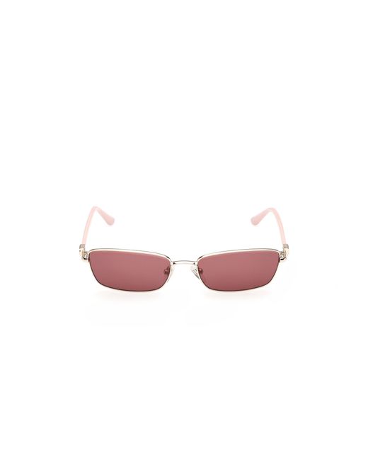 Guess Gu00290 32S Sunglasses Metal Bordeaux Squared Normal