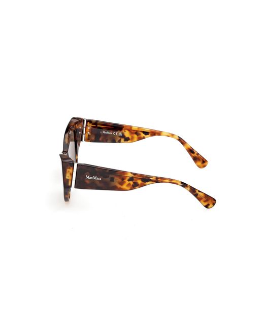 Max Mara Black Mm0192 56J Sunglasses Acetate Cat Eye Normal