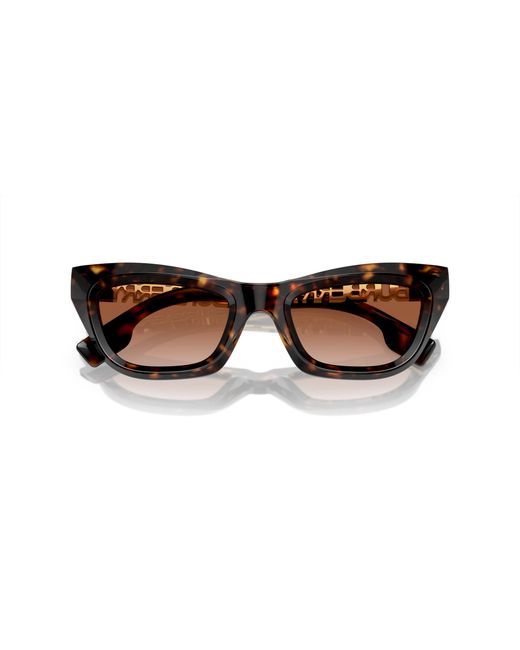Burberry Black Be4409 300213 Sunglasses Acetate Cat Eye Normal Shaded