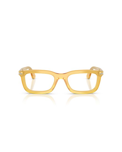 Persol Black Po3397V 204 Optical Frames Acetate Transparent Squared Normal