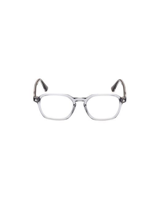 Web Black We5428 020 Optical Frames Acetate Geometric Normal for men