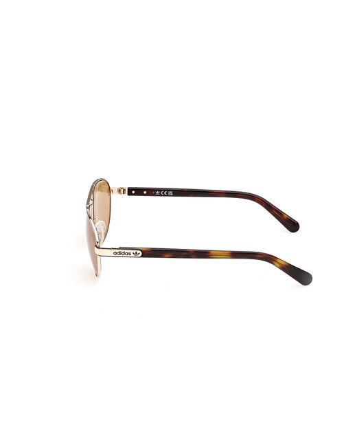 Adidas Originals Black Or0148 32E Sunglasses Metal Pilot Normal