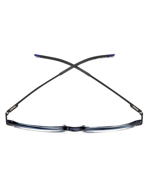 Boss Black Hg 1407 38I Optical Frames Acetate Squared Normal for men