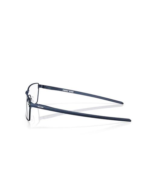 Oakley Black Ox5073 Sway Bar 507304 Optical Frames Titanium Squared for men