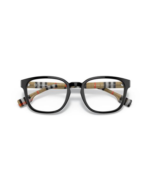 Burberry Black Be2344 Edison 3952 Optical Frames Plastic Squared for men